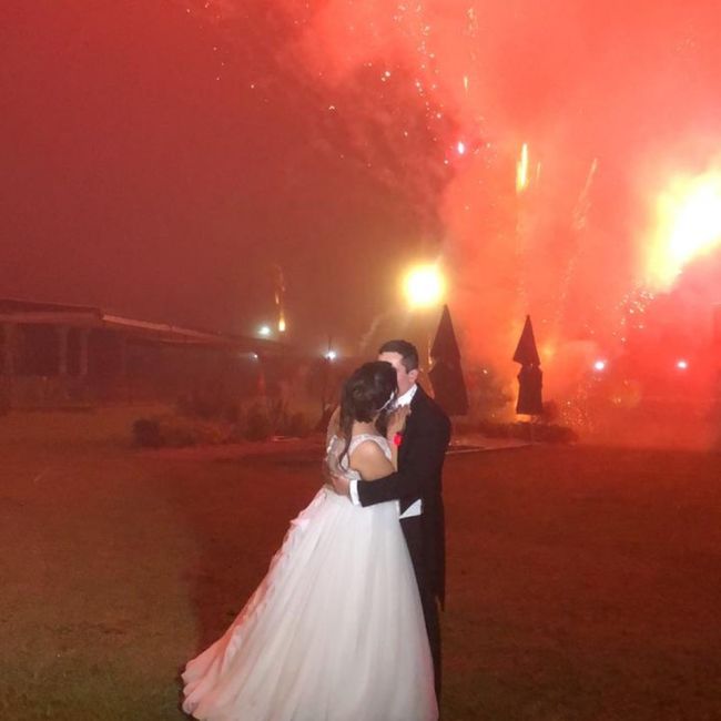 4 momentos con fuegos artificiales y pirotecnia en tu boda - 1