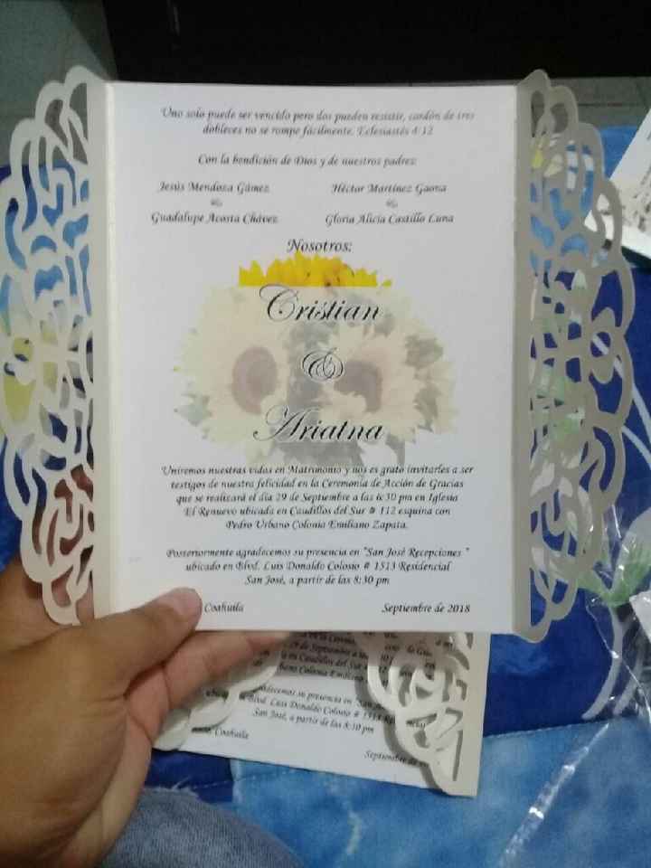Mis invitaciones!! - 2