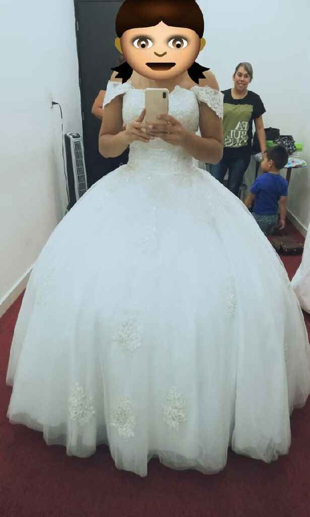 Mi prueba de vestido! - 1