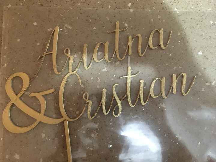 Mi cake topper❤️ - 1