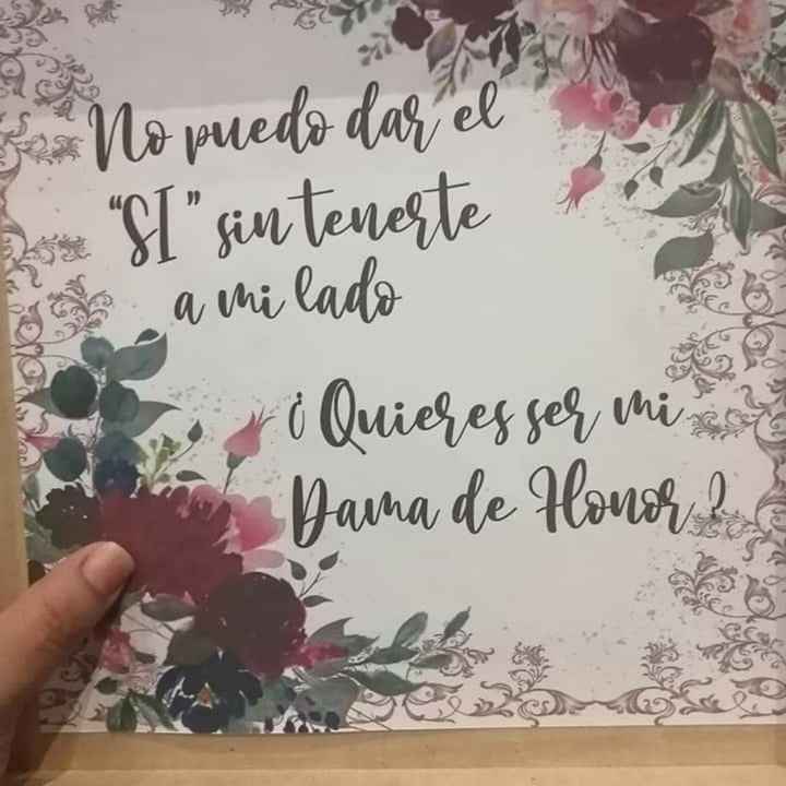 Que detalle o regalo le puedo dar a mis damas? - 1