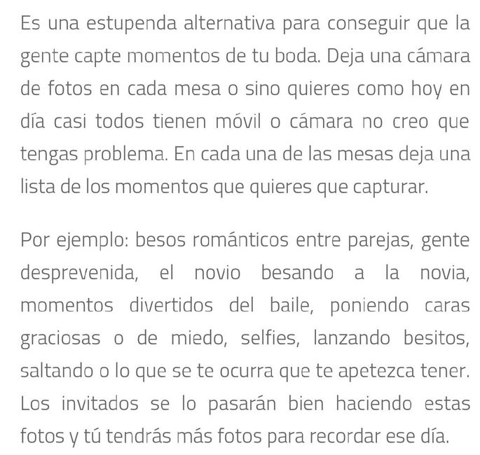 Tiene que ser obligatorio el hecho de la fotografía y vídeo !! - 1
