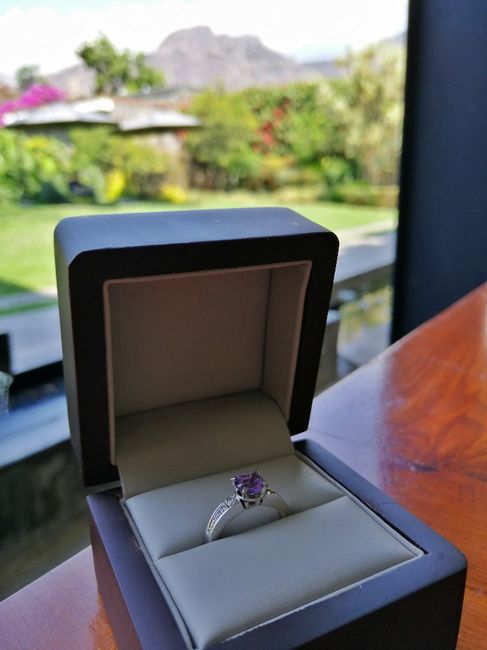 Si hubieras podido elegir el anillo de compromiso.. - 1