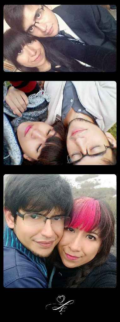 Mi cake topper ideal: Mi fm y yo en el. - 2