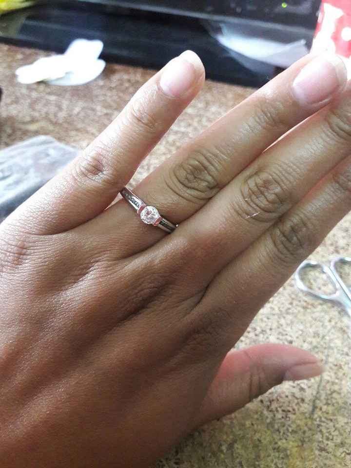 Comparte una foto de tu anillo de compromiso - 1