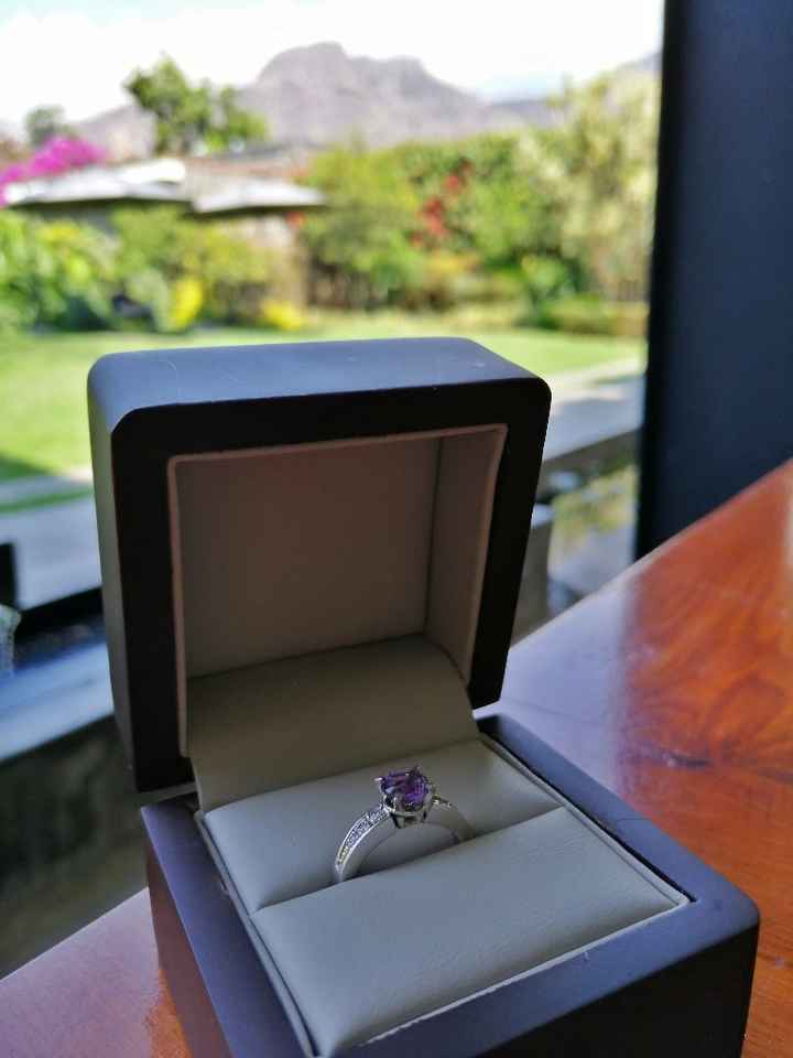 Si hubieras podido elegir el anillo de compromiso.. - 1