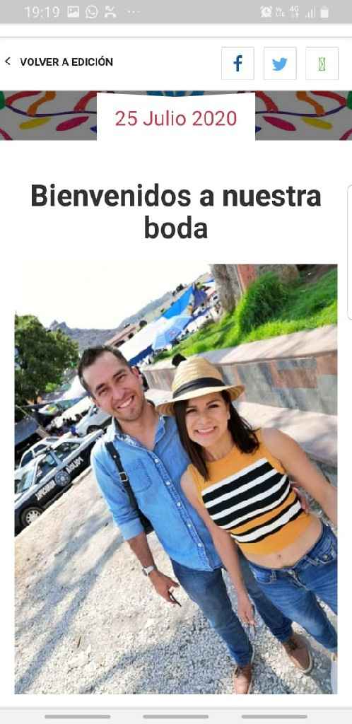 Descubre la Web de boda - 1