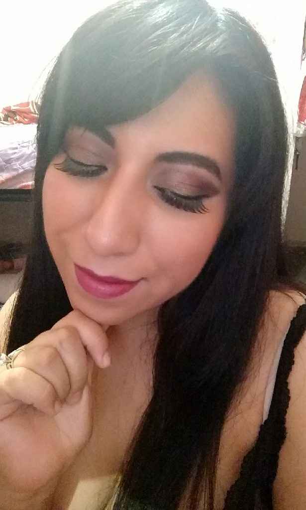 Maquillaje con labial obscuro! - 2