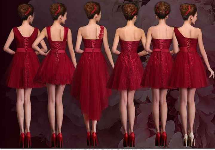 Damas rojo vino. - 2