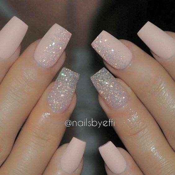 Uñas con glitter 2017/2018 - 5