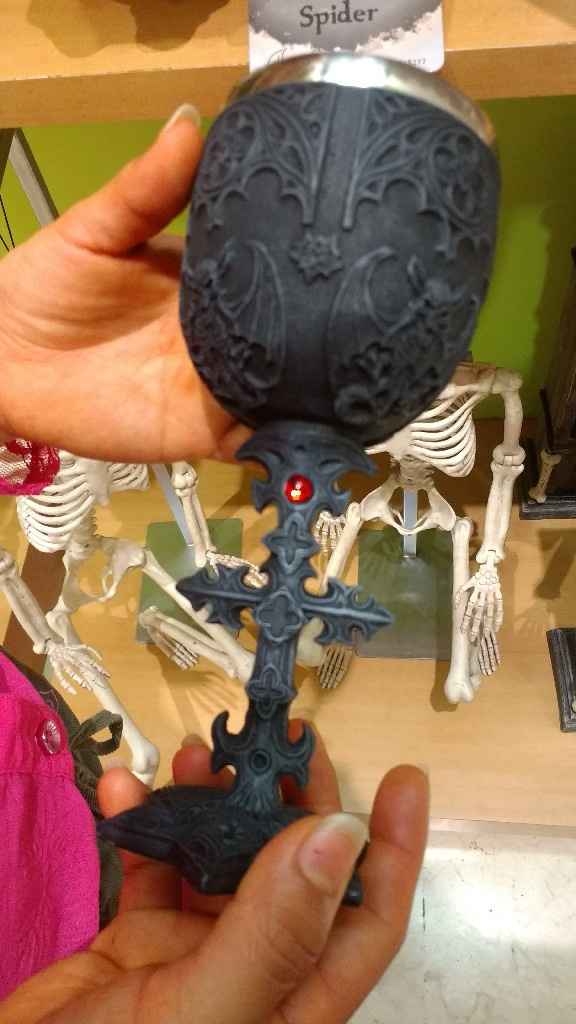  Copas para boda con temática gótica o similar. - 1