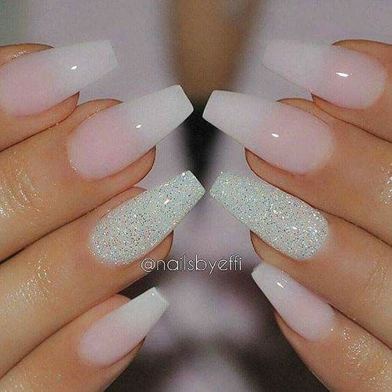 Uñas con glitter 2017/2018 - 9