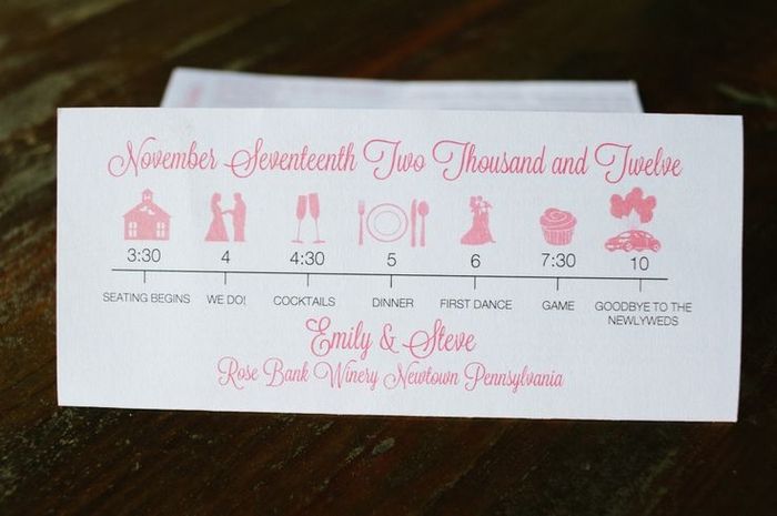 programa línea de tiempo