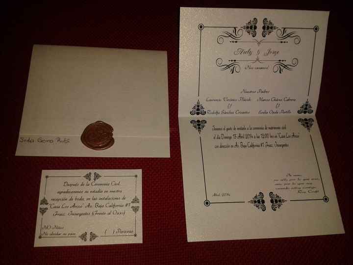 Listo, ahora sí, mi invitación :D