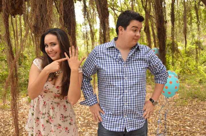 Yo feliz y el asustado!