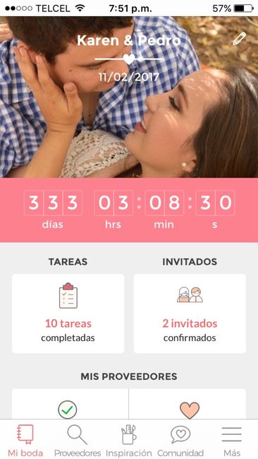 Cambiar la hora del evento en la aplicación - 1