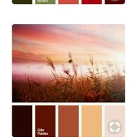  Paleta de colores para boda Color Rojo♦♥🔴 - 1