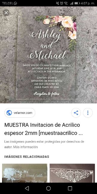 No les gustan mis invitaciones - 1