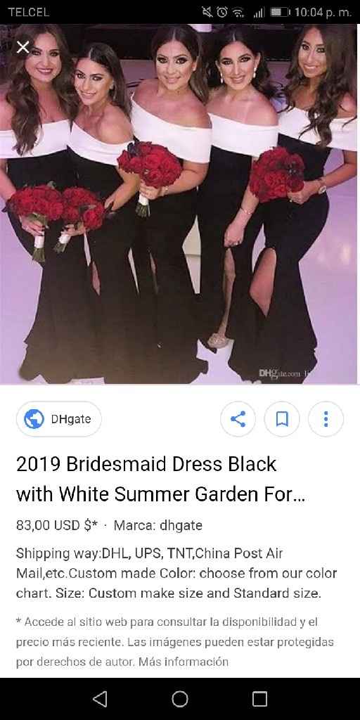 ¡Help! Vestidos de damas. - 2