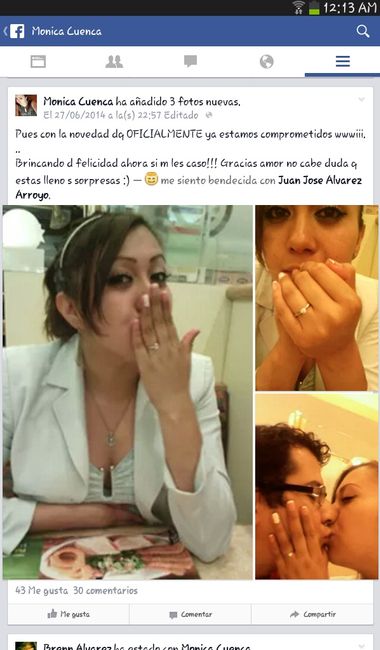 Usaste foto para anunciar el compromiso?? - 1