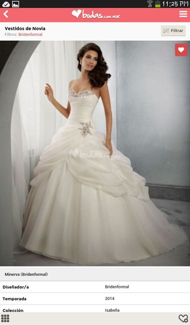Mi vestido favorito del catálogo nupcial es... - 1