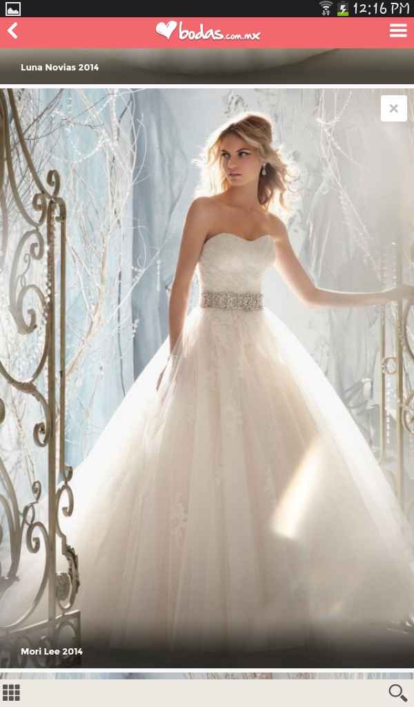 Como fue/ es su vestido de novia?? - 1