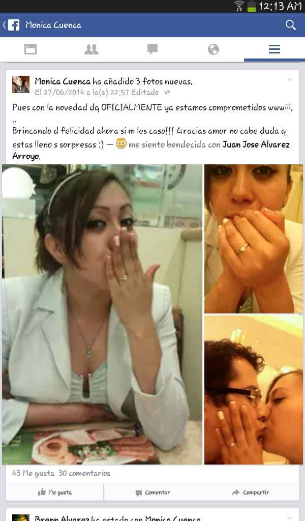 Usaste foto para anunciar el compromiso?? - 1