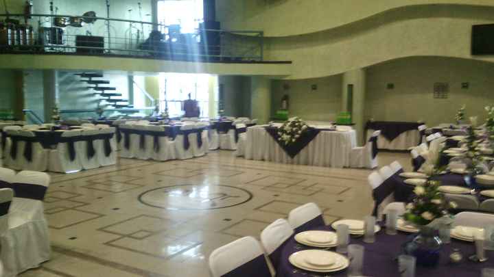 Tienen fotos del salon donde será su recepción yo siiii aqui se los muestro - 1
