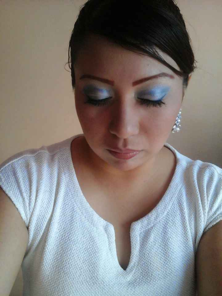 Prueba de maquillaje... desilucionada :( - 1