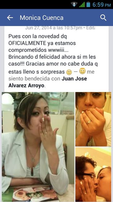 Cómo anunciaron su compromiso por redes sociales? - 1
