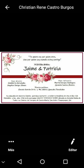 invitaciones