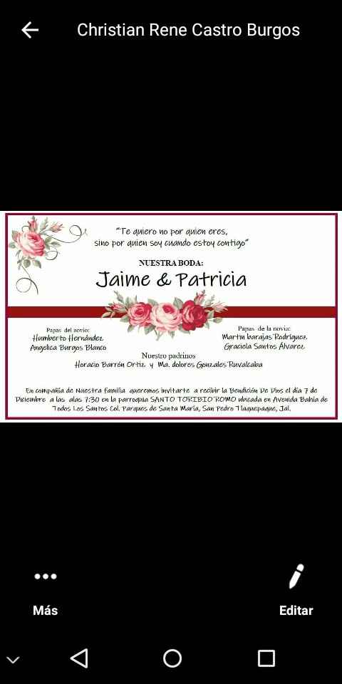 invitaciones
