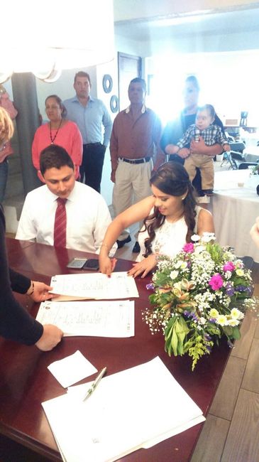 Mi boda al civil 💕😚😚😚 - 2