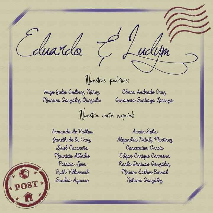 Y que a nosotros se nos ocurrió diseñar las invitaciones... - 3