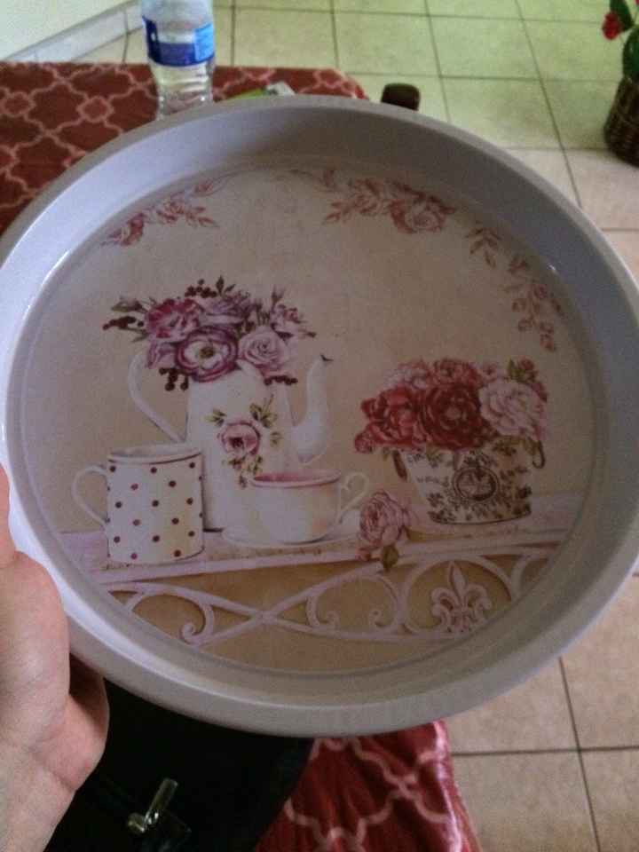 Los platones para repostería