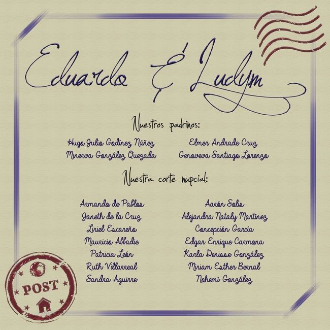 Y que a nosotros se nos ocurrió diseñar las invitaciones... - 3