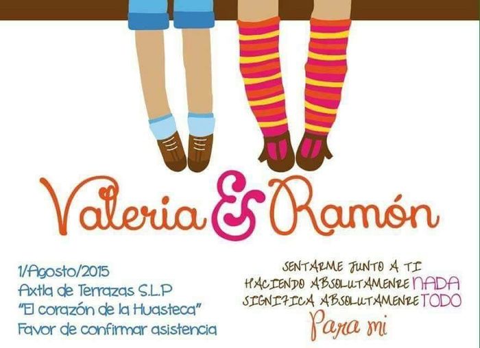 Mis invitaciones para los de acá - 3