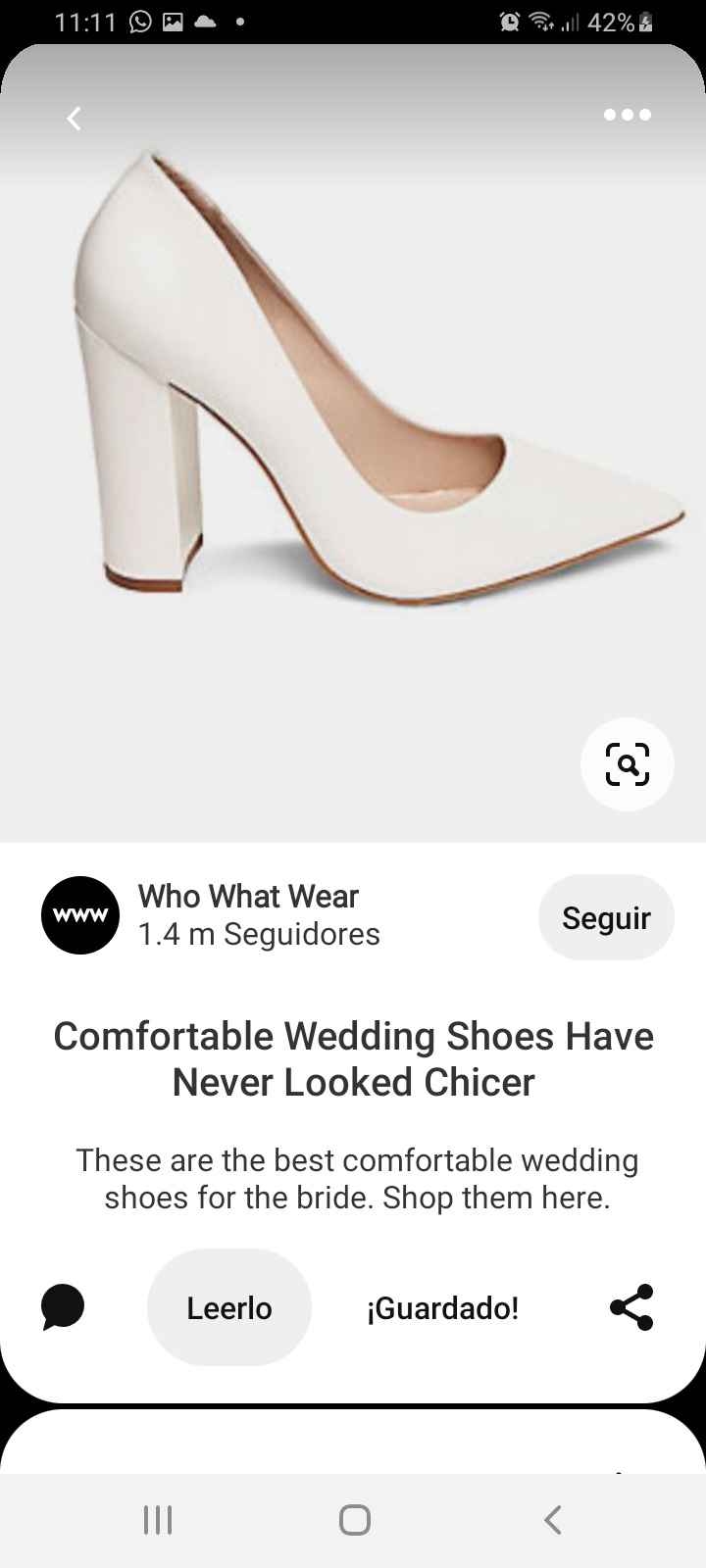 Zapatos de novia 1