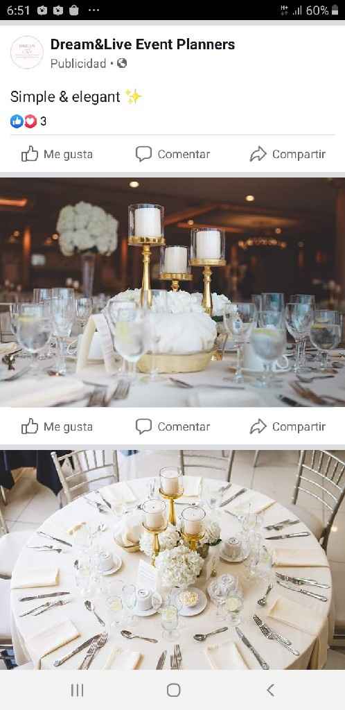 Collage: Centros de mesa - 3