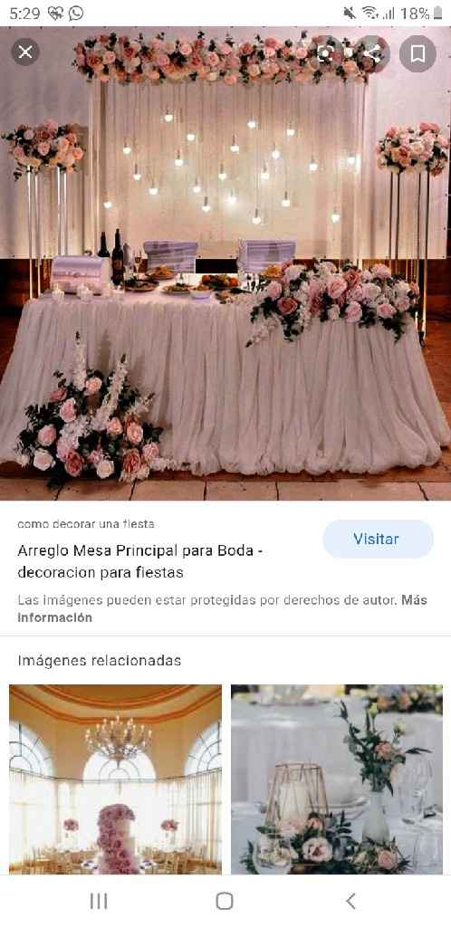 Collage: Mesa de novios - 1