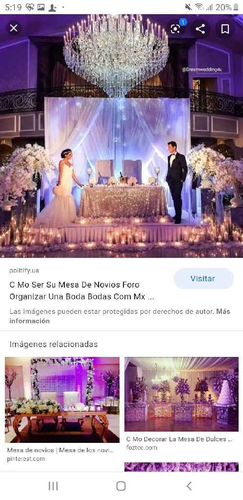 Collage: Mesa de novios - 2