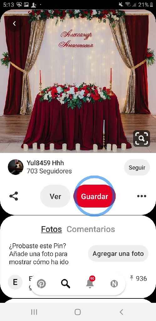 Collage: Mesa de novios - 5