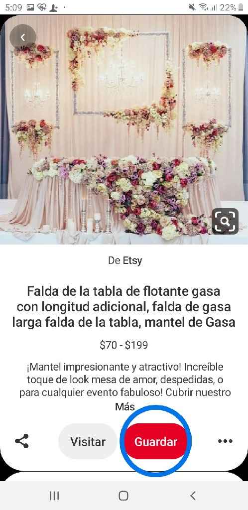 Collage: Mesa de novios - 8