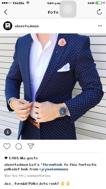 ¿Qué color es el traje de tu FM? - 1