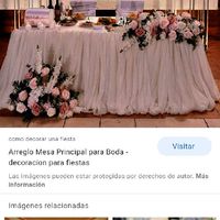 Collage: Mesa de novios - 1
