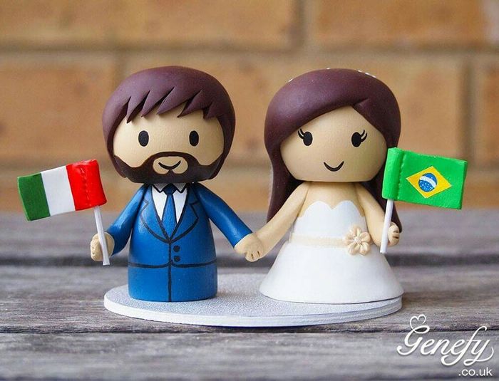 Cake toppers personalizados de  genefy playground - 2