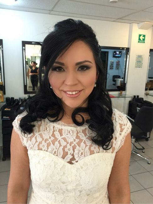 Prueba de maquillaje y peinado - 1