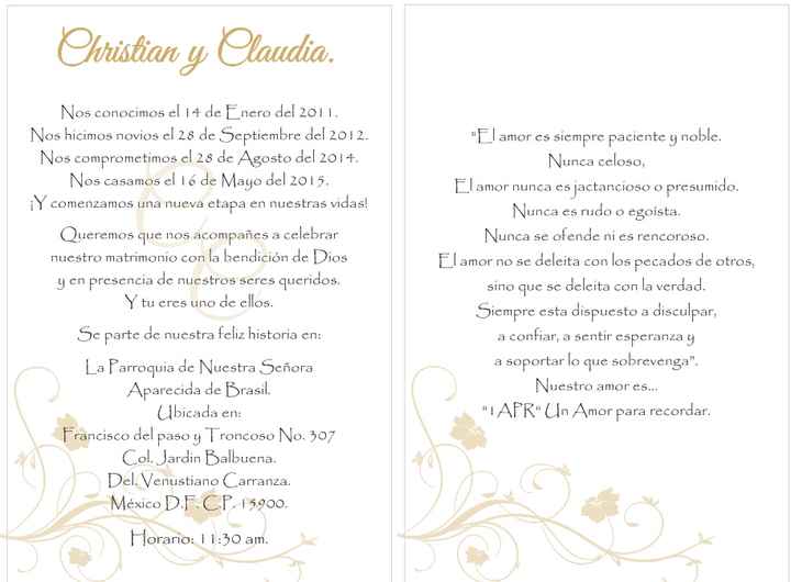 Invitaciones - 1