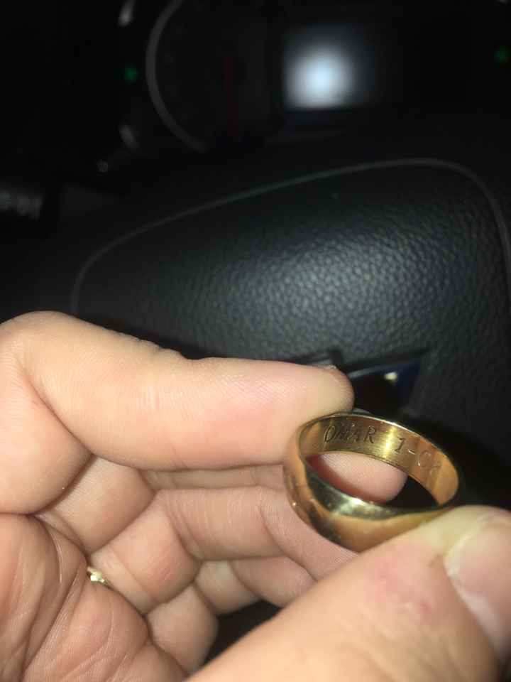 Cambio de argollas por algo más baratito - 2