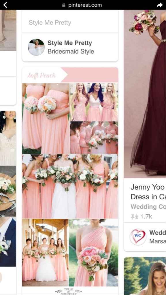 Qué color de vestido usarán sus damas???? - 1